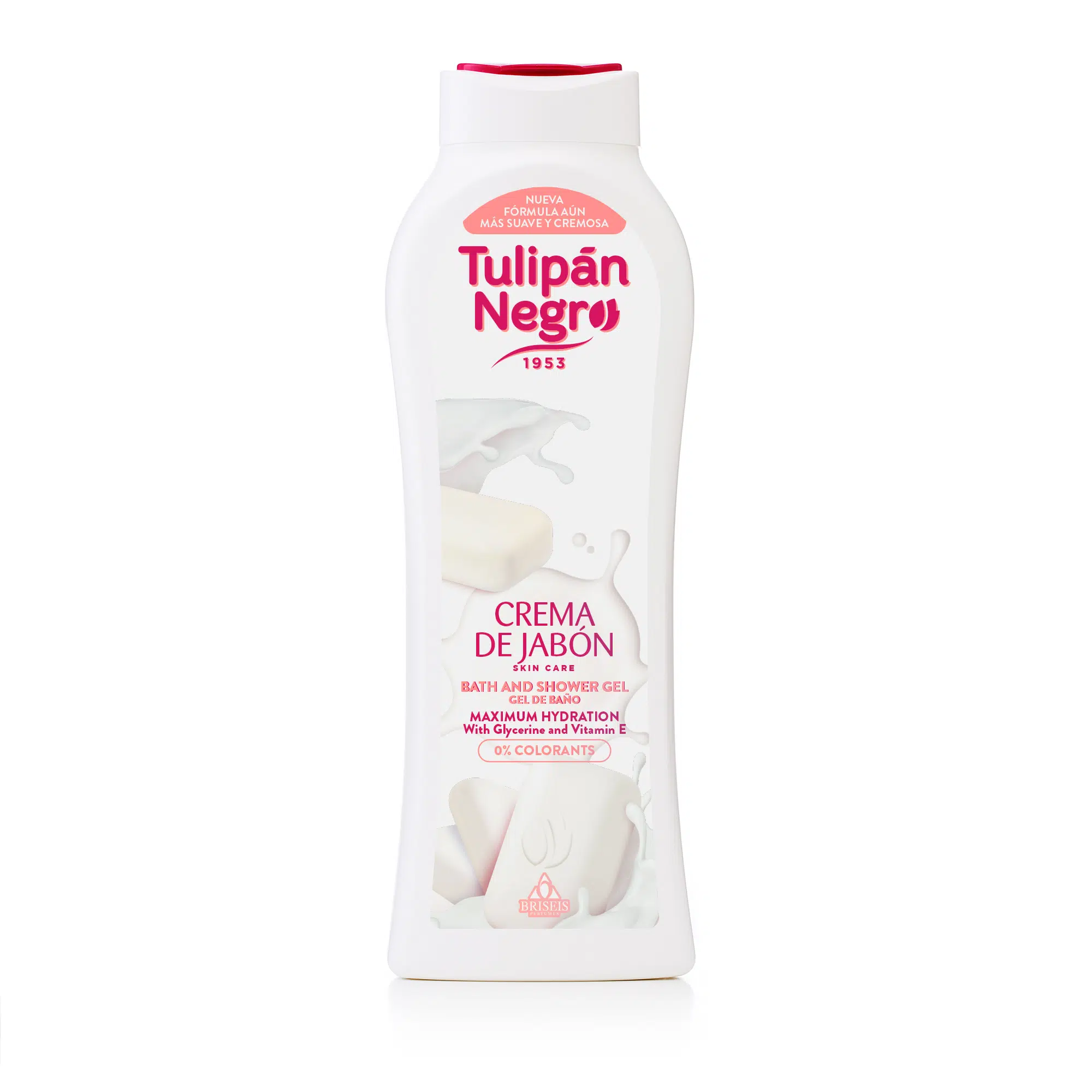 Gel de baño Tulipán Negro Crema de Jabón 650 ml