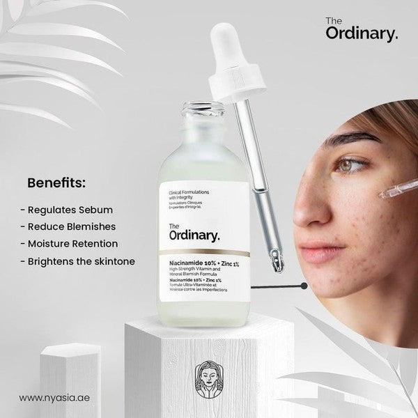 THE ORDINARY – NIACINAMIDE 10% + ZINC 1% 60ml