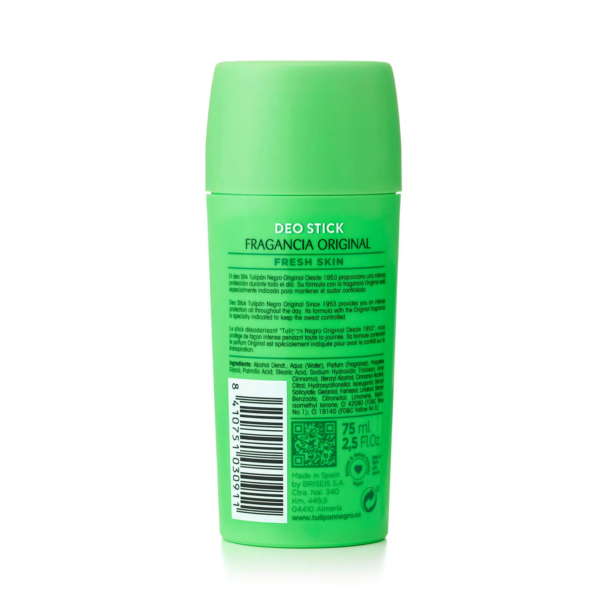 Desodorante Tulipán Negro Original en Stick 75ml