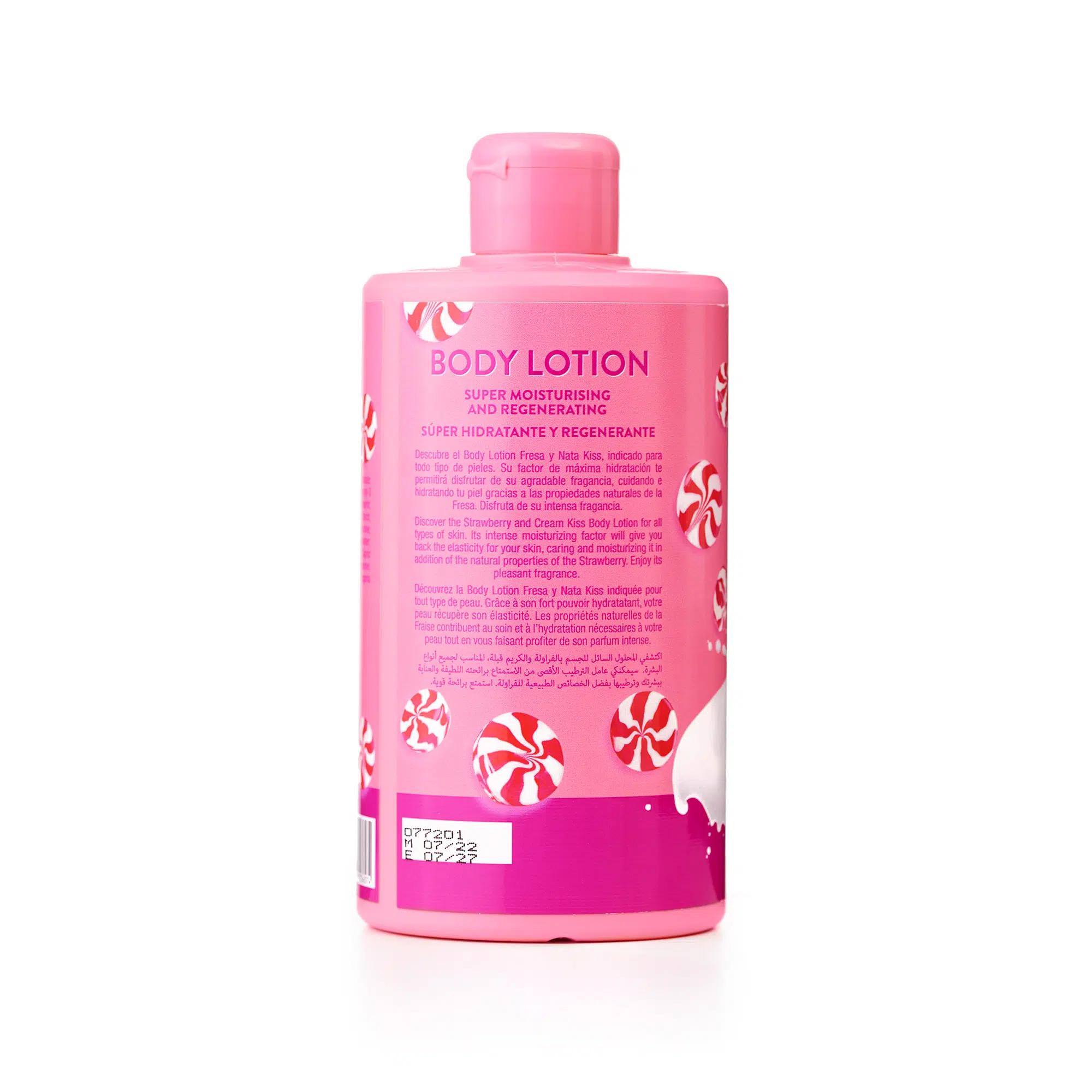 Body Lotion Tulipán Negro Fresa y Nata 400 ml