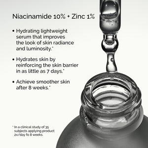 The Ordinary 1%Niacinamide 10% + Zinc 1%.  30ml