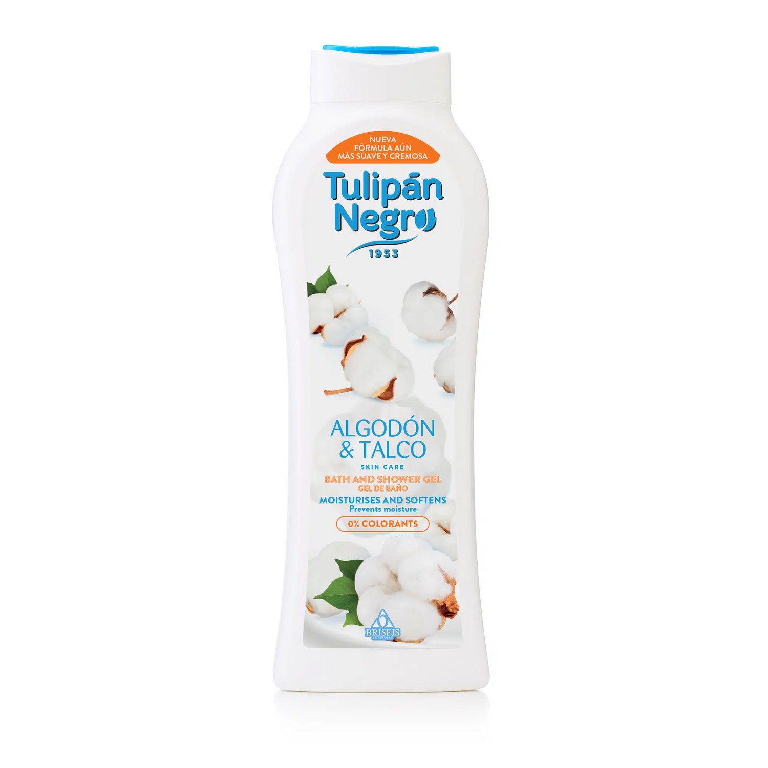 Gel de baño Tulipán Negro Algodón y Talco 650 ml