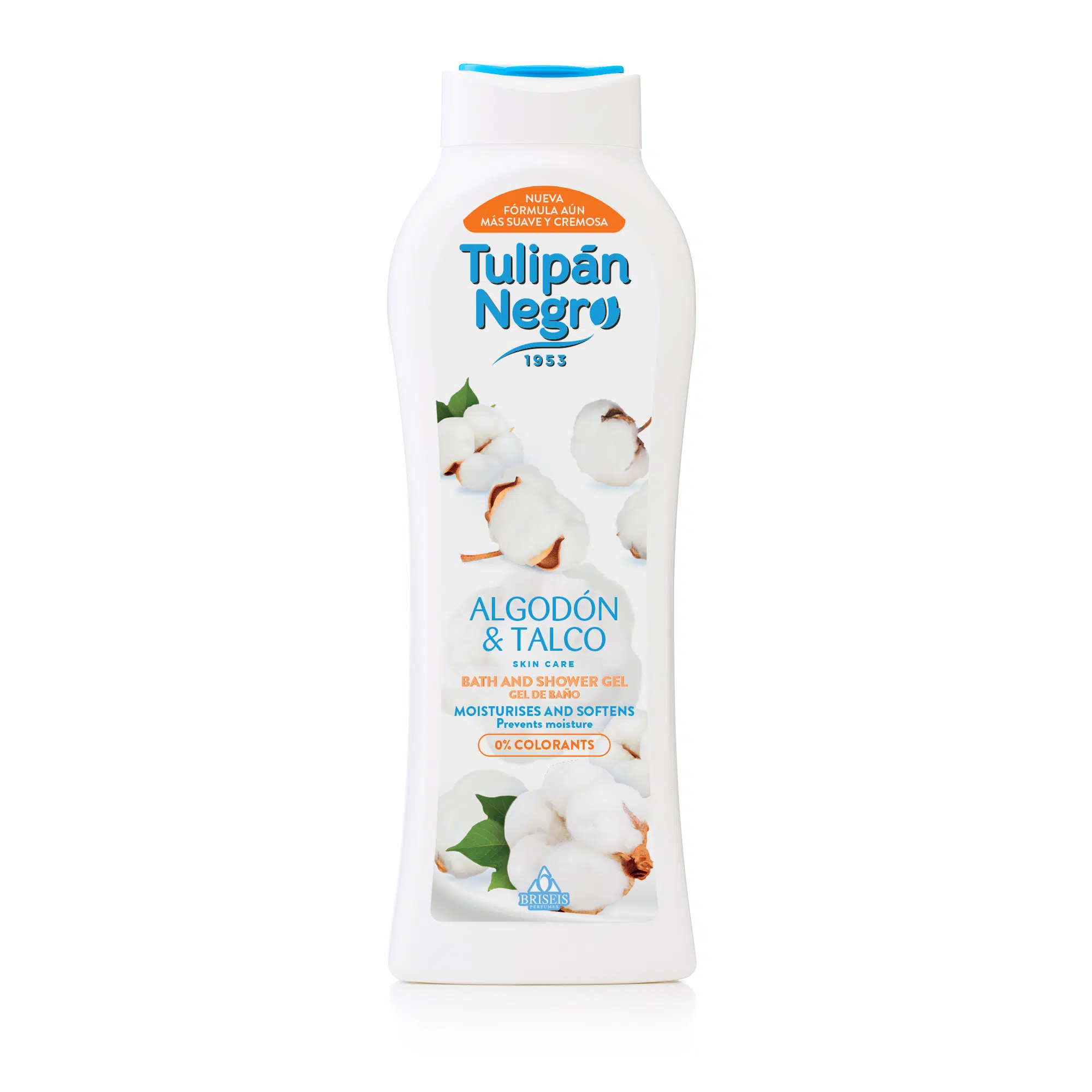 Gel de baño Tulipán Negro Algodón y Talco 650 ml