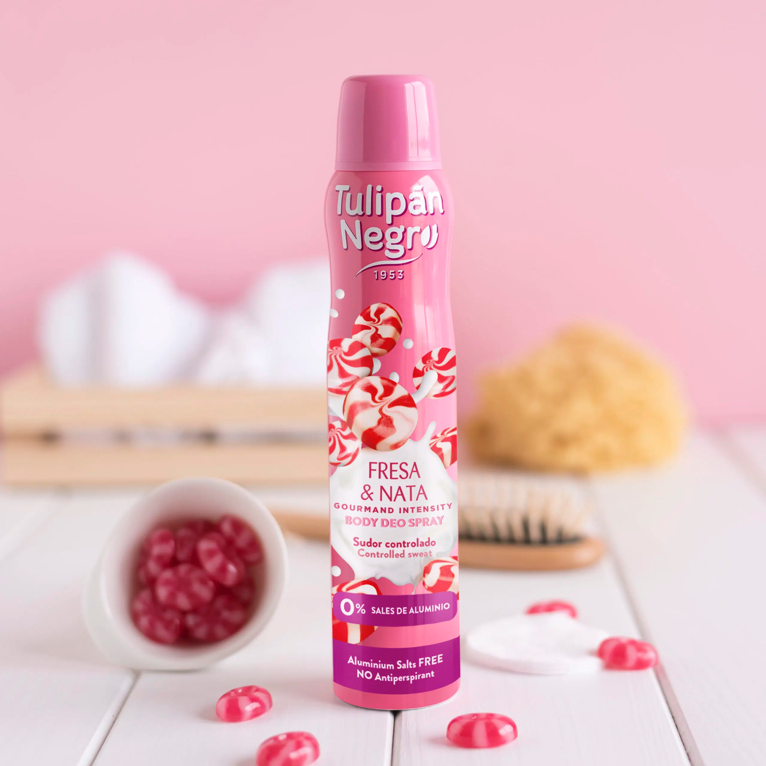 Black Tulip Deodorant Strawberry and Cream Deo Spray 200 ml
