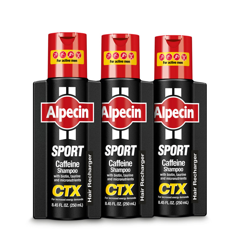 ALPECIN CAFFEINE SHAMPOO CTX SPORT - ENERGY FORMULA FOR ATHLETES
