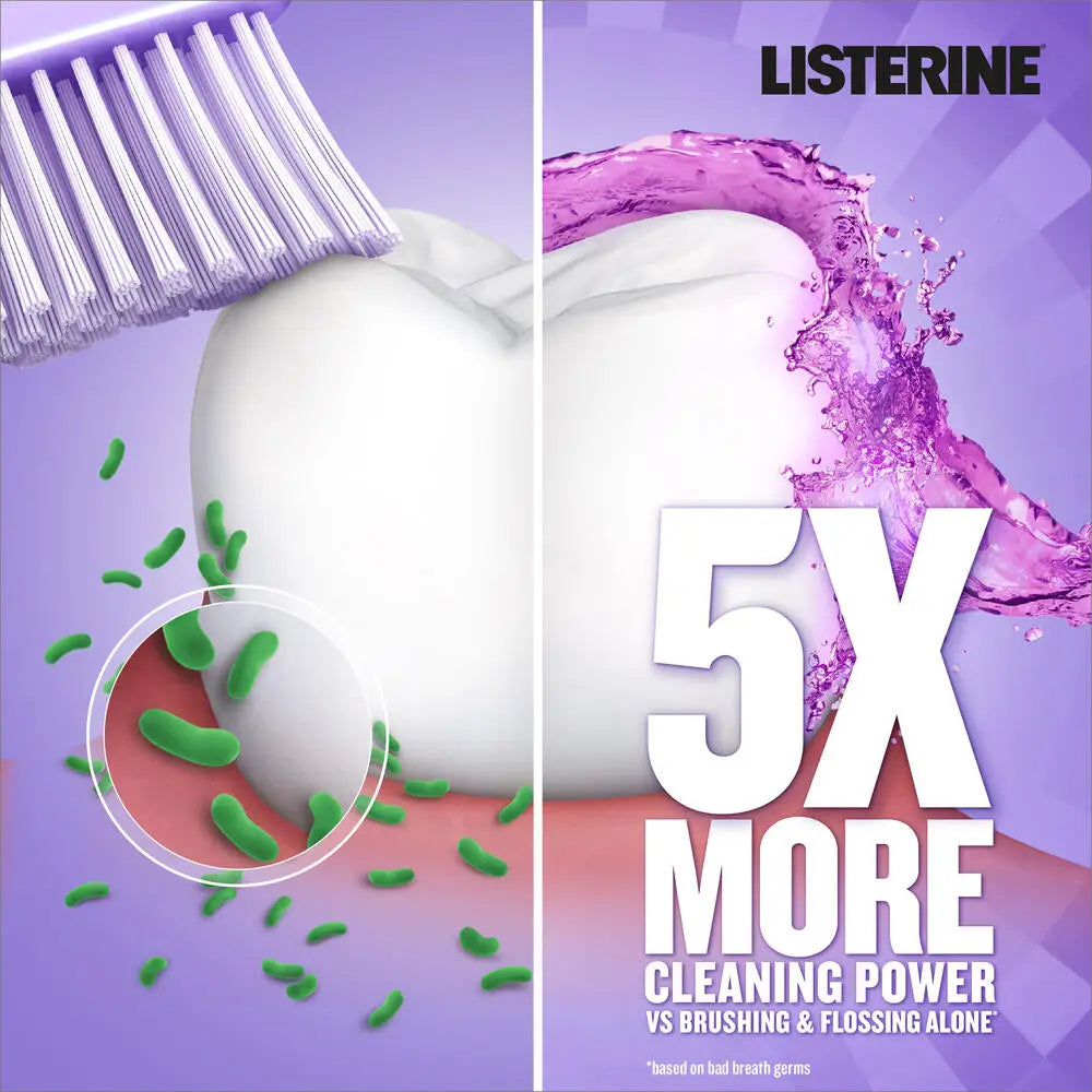 LISTERINE® TOTAL CARE ANTICAVITY FLUORIDE MOUTHWASH FRESH MINT