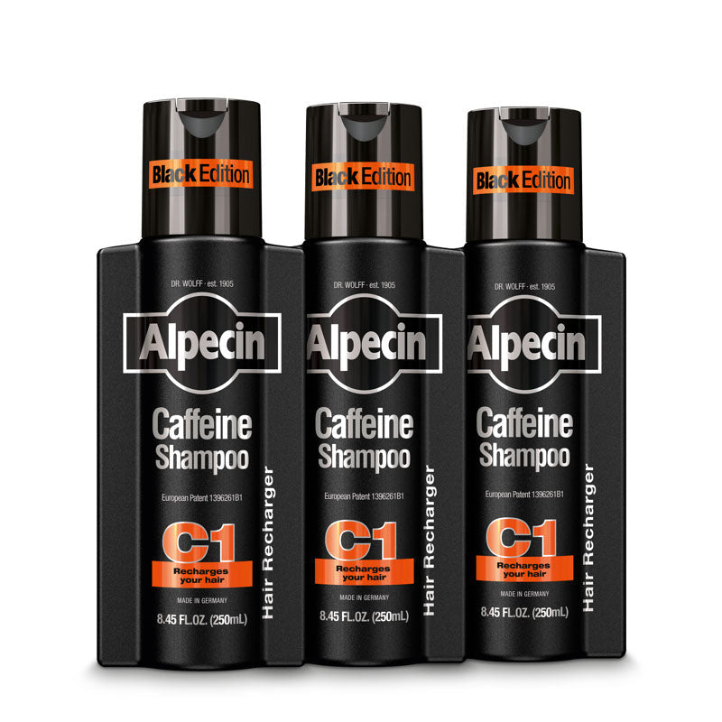 ALPECIN CAFFEINE SHAMPOO C1 BLACK EDITION