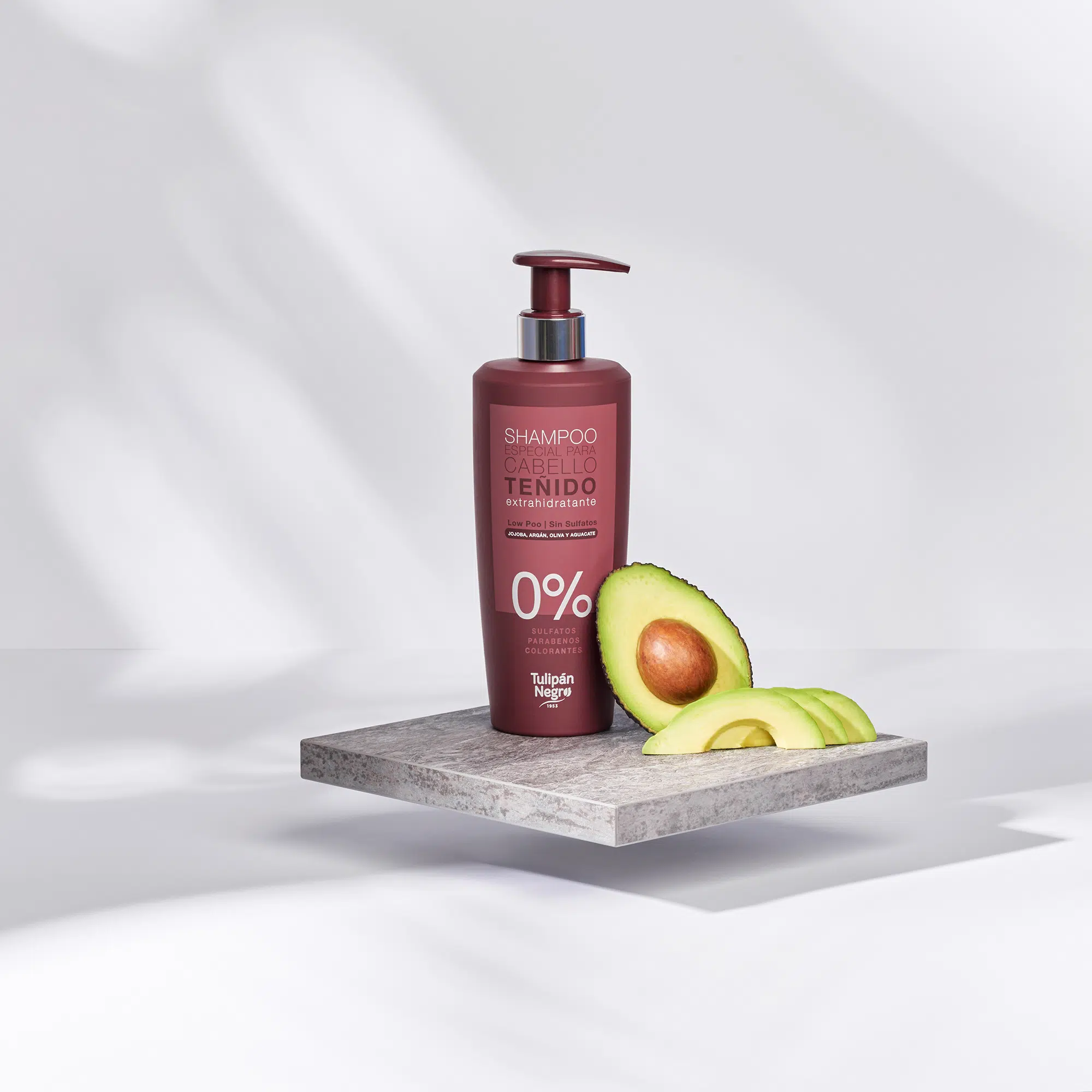 Champú Sin Sulfatos Tulipán Negro Low Poo Cabello Teñido 500 ml