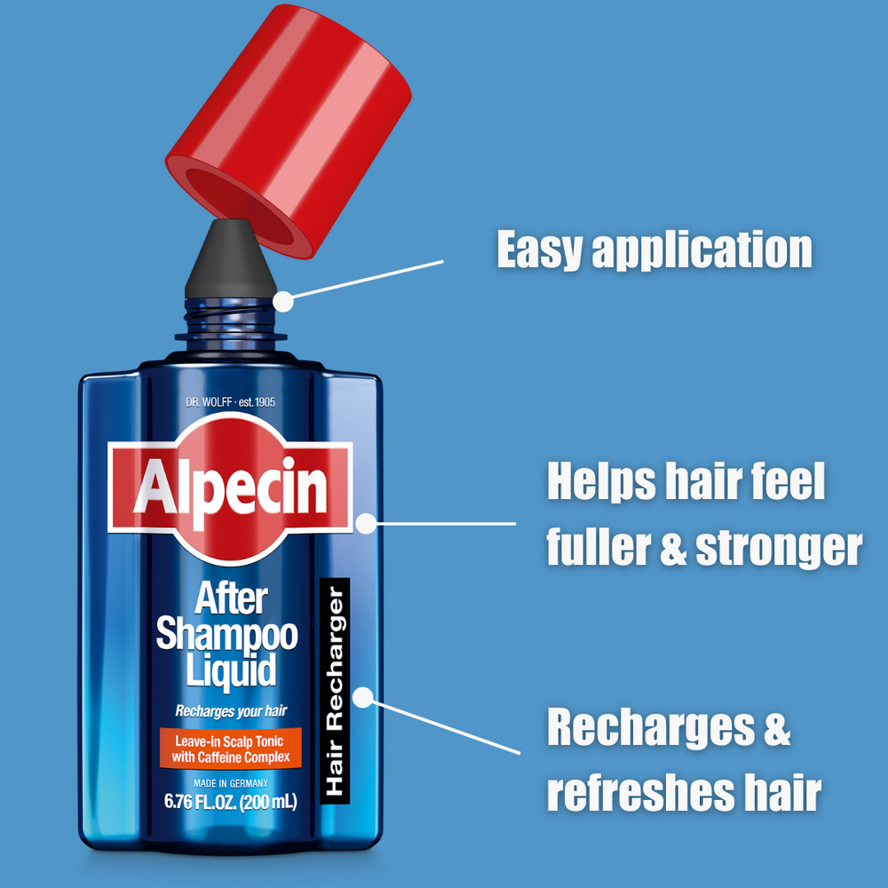 ALPECIN AFTER SHAMPOO LIQUID - ORIGINAL FORMULA FOR ALL MEN