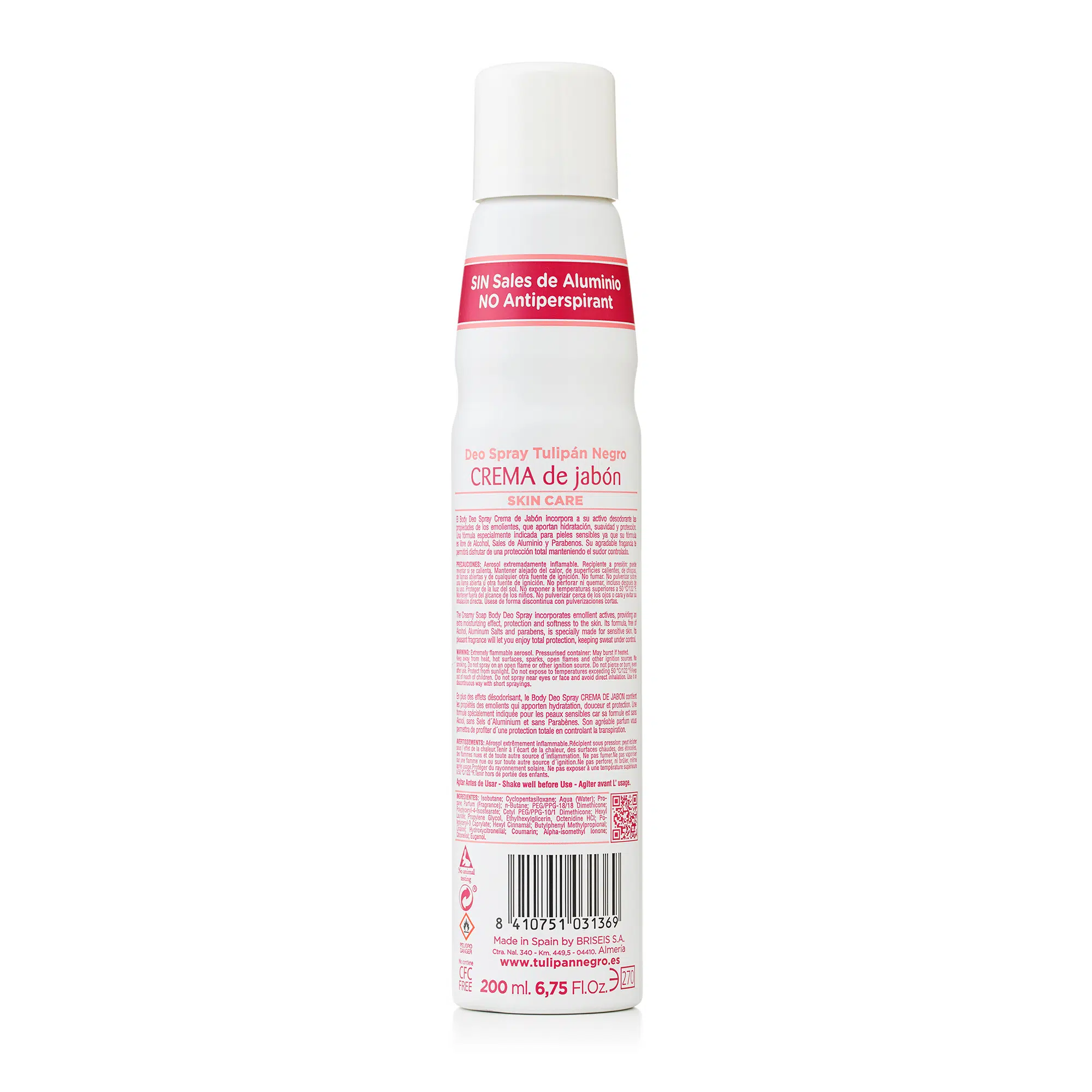 Black Tulip Deodorant Deo Spray Cream Soap 200 ml
