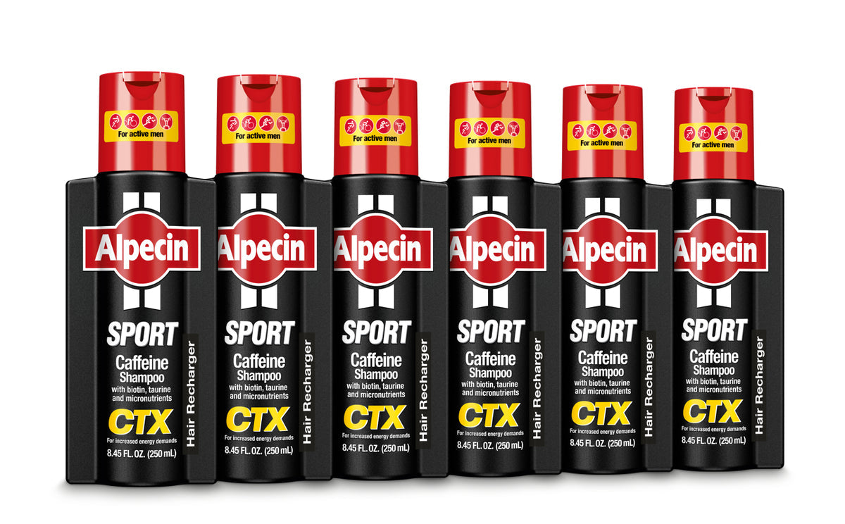 ALPECIN CAFFEINE SHAMPOO CTX SPORT - ENERGY FORMULA FOR ATHLETES