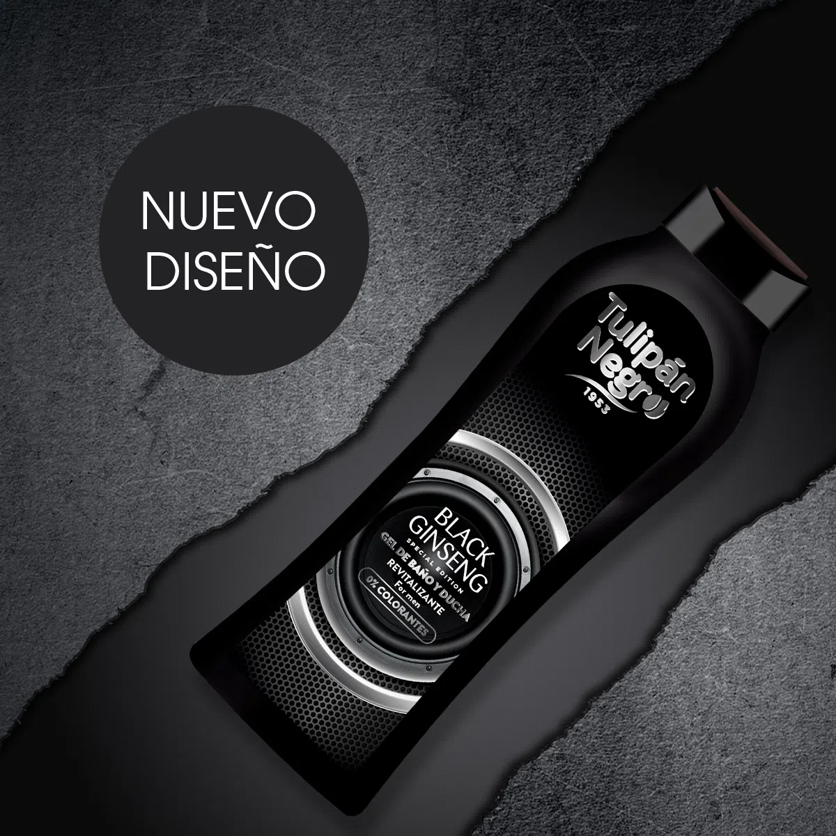 Gel de baño Tulipán Negro Black Ginseng 650 ml