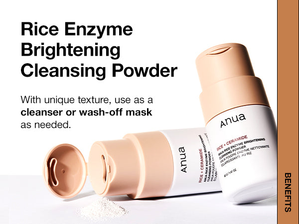 ANUA Rice Enzyme Brightening Cleansing Powder 40g