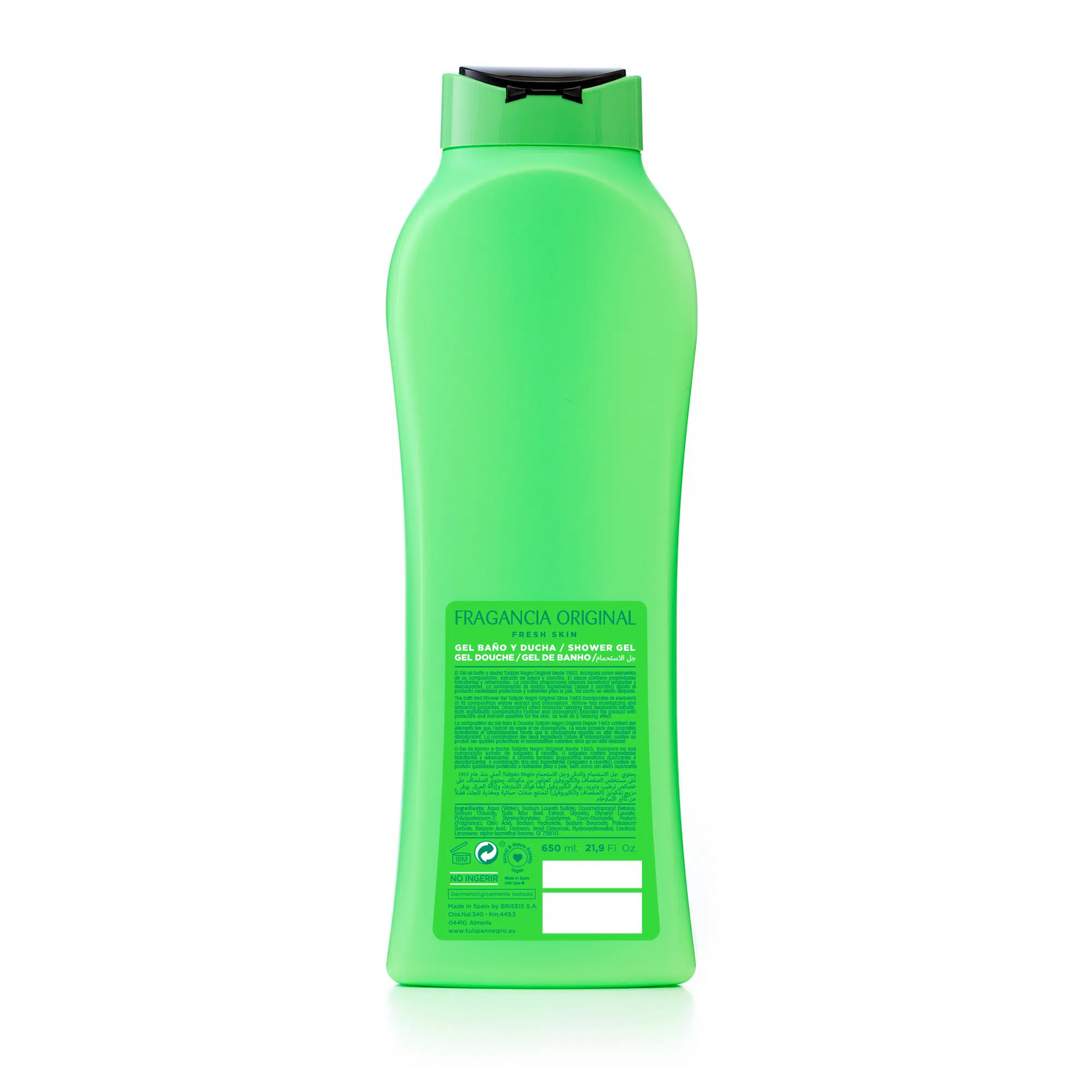 Gel de baño Tulipán Negro Original 650 ml