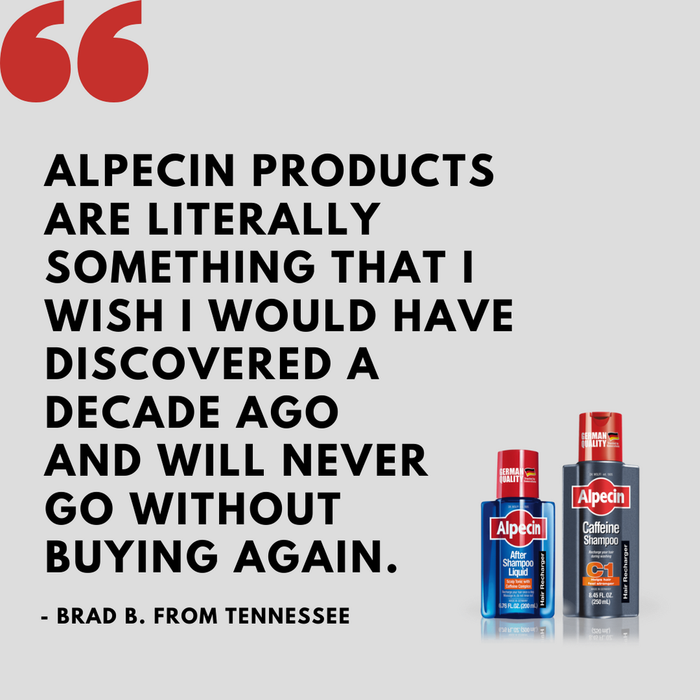 ALPECIN CAFFEINE SHAMPOO C1 - ORIGINAL FORMULA FOR ALL MEN