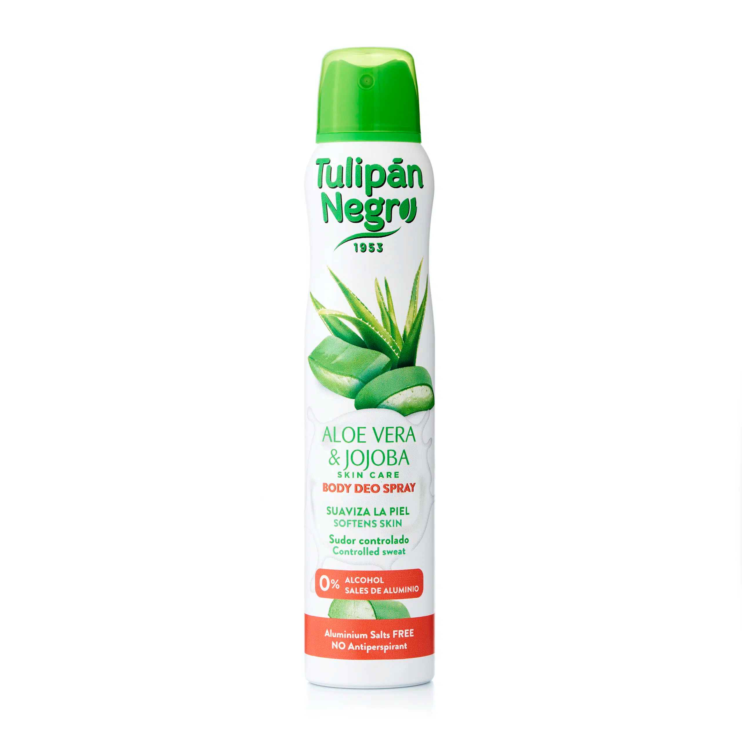 Black Tulip Deodorant Deo Spray Aloe Vera and Jojoba 200 ml
