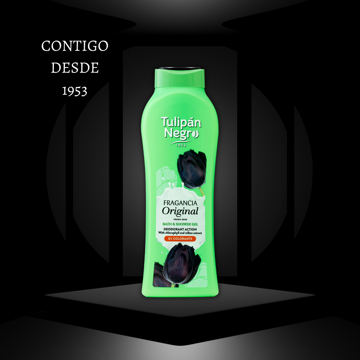 Gel de baño Tulipán Negro Original 650 ml