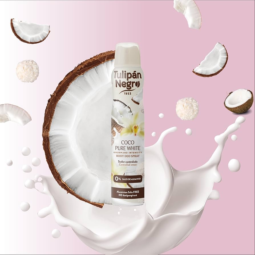 Pure White Coconut Spray Deodorant 200 ml