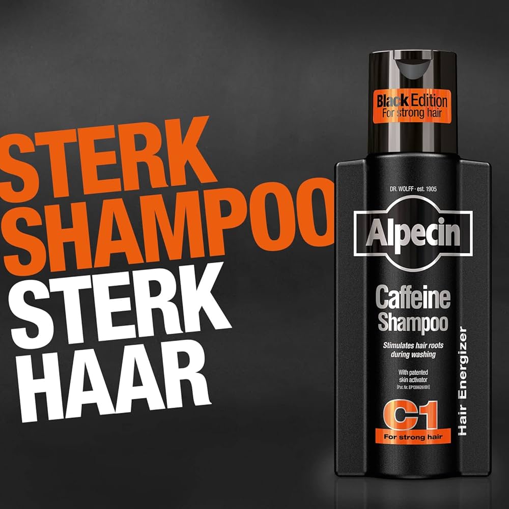 ALPECIN CAFFEINE SHAMPOO C1 BLACK EDITION