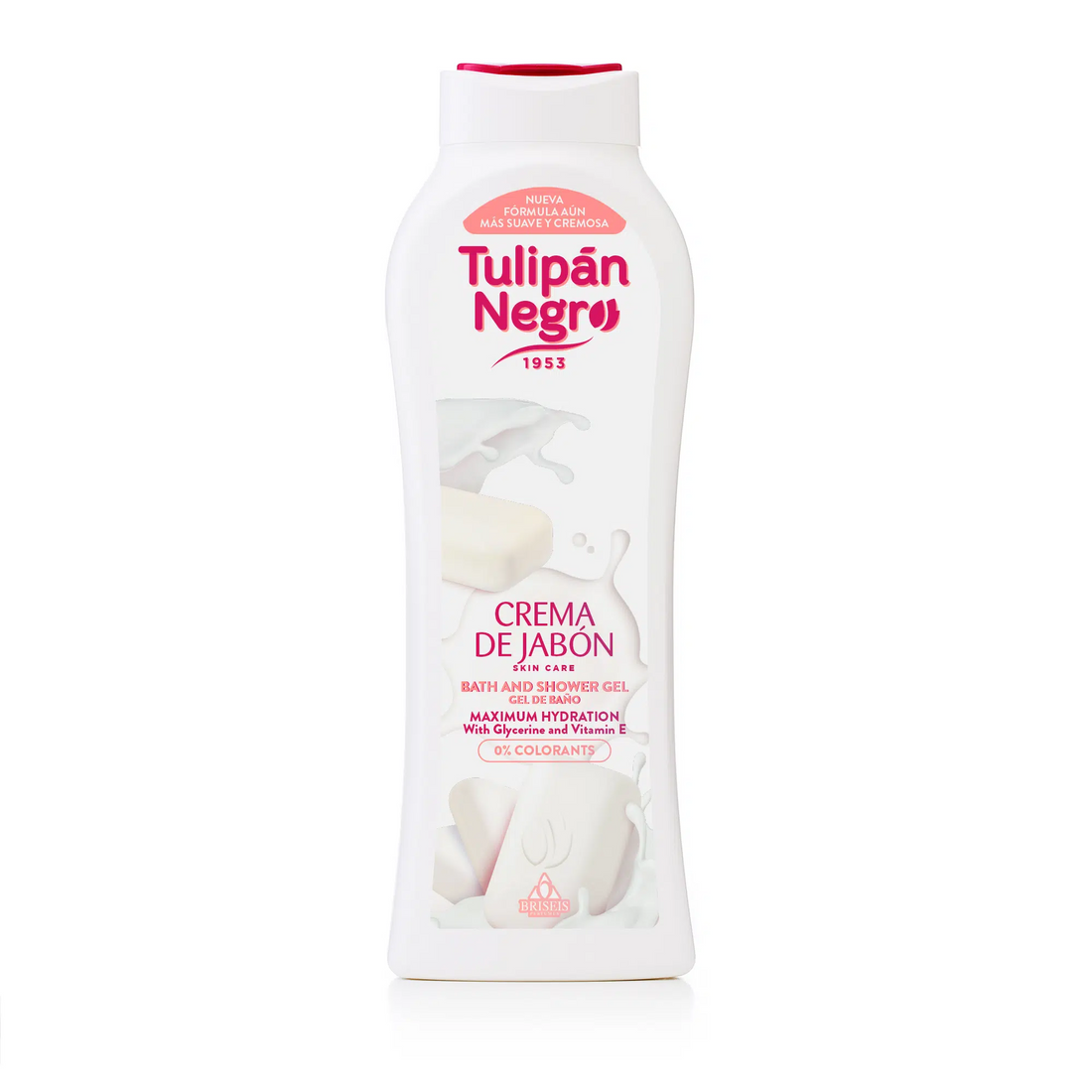 Gel de baño Tulipán Negro Crema de Jabón 650 ml