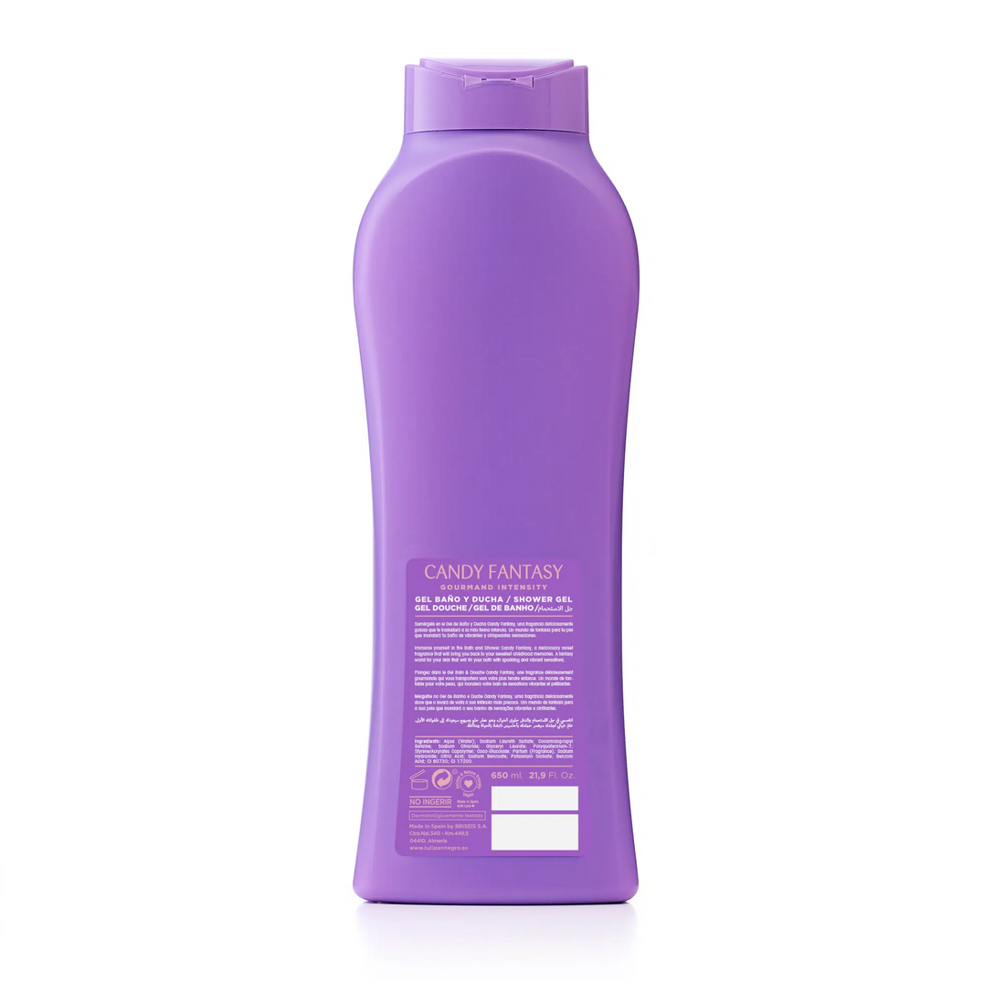 Gel de baño Tulipán Negro Candy Fantasy 650 ml