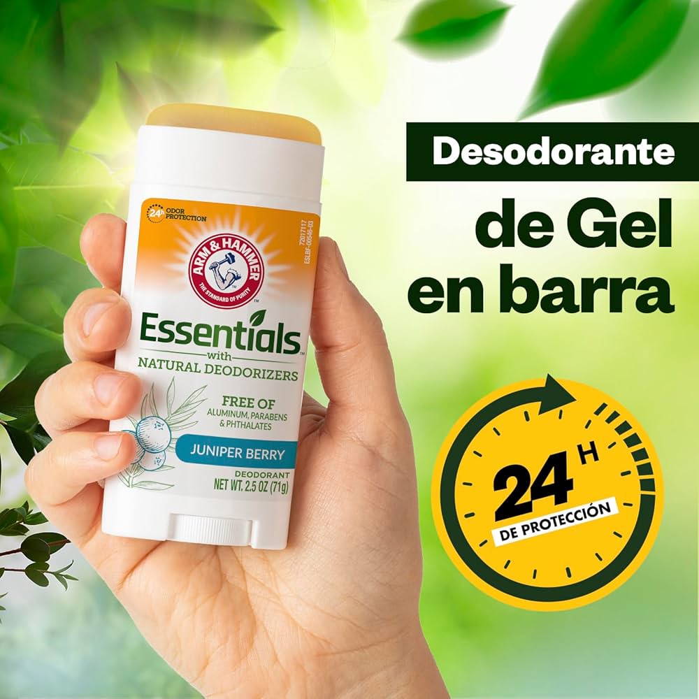 ARM & HAMMER™
Essentials™ Solid Deodorant, Juniper Berry