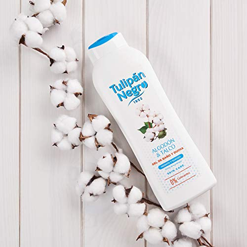 Gel de baño Tulipán Negro Algodón y Talco 650 ml