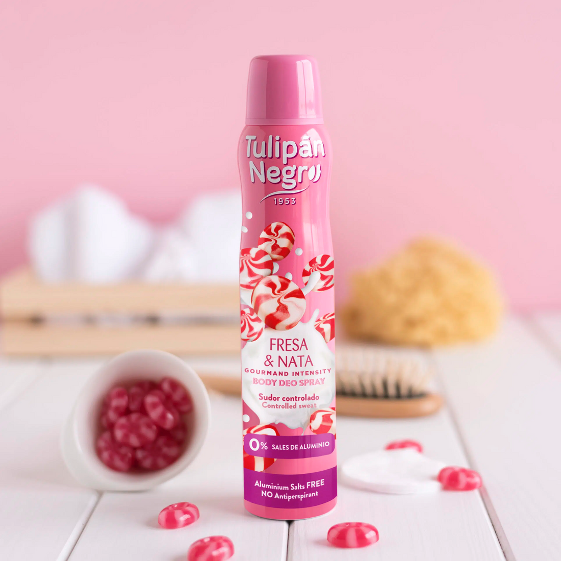 Black Tulip Deodorant Strawberry and Cream Deo Spray 200 ml