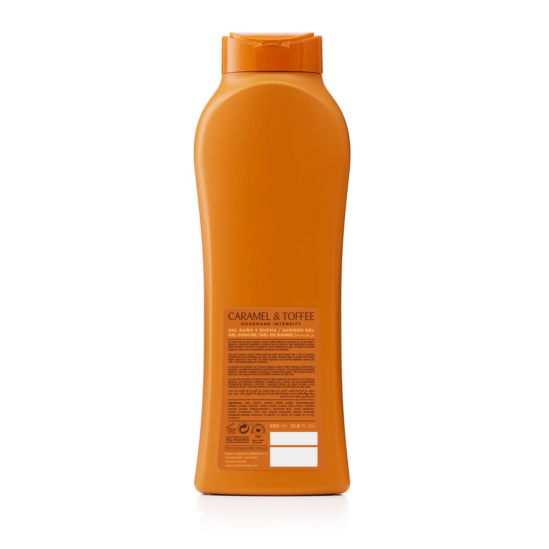 Gel de baño Tulipán Negro Caramel & Toffee 650 ml