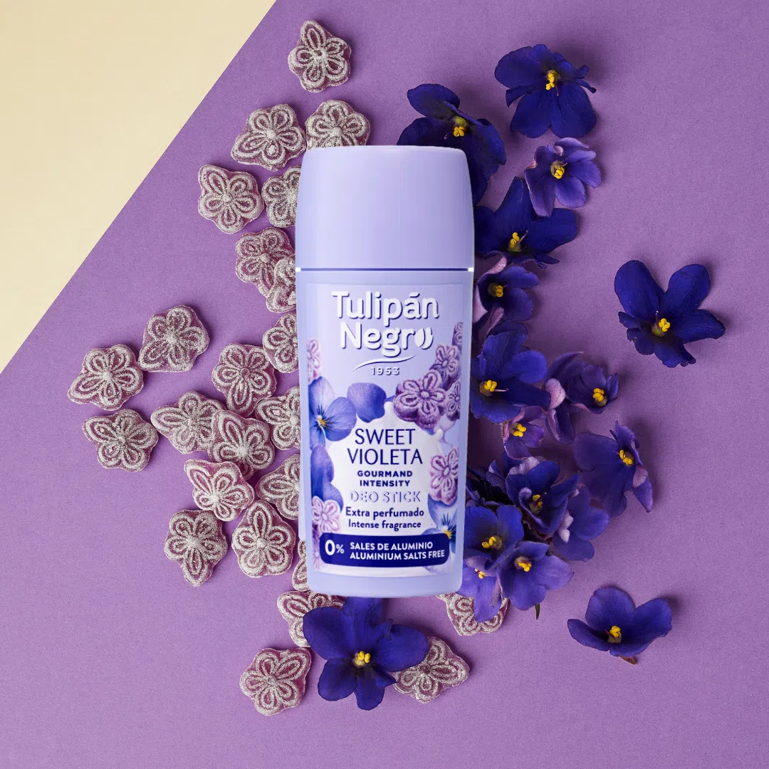 Desodorante Tulipán Negro Deo Stick Sweet Violeta 60 ml