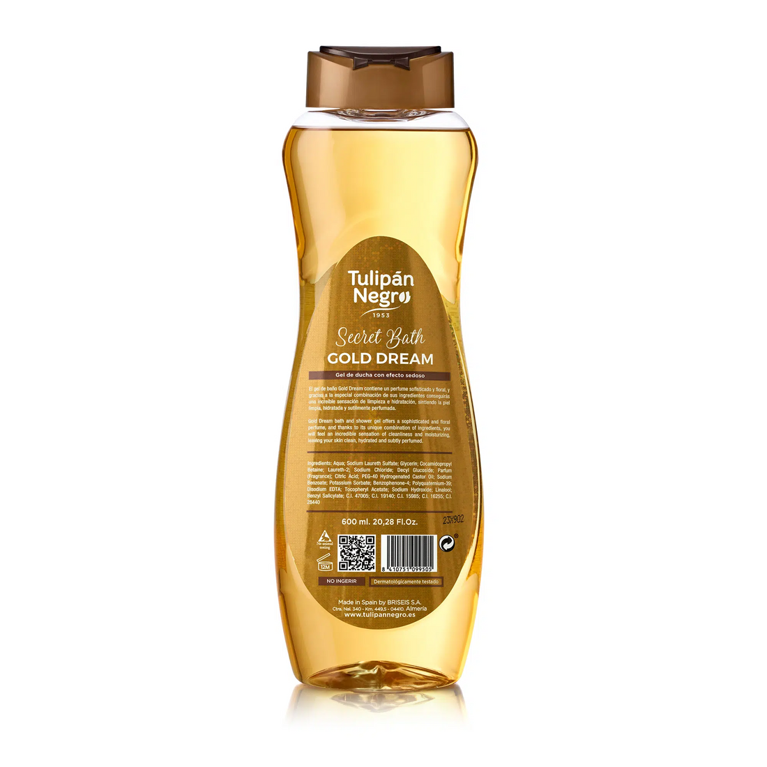 Gel de baño Tulipán Negro Secret Bath Gold Dream 600 ml