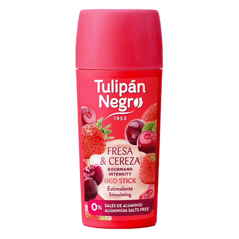 Desodorante Tulipán Negro Deo Stick Fresa y Cereza 60 ml