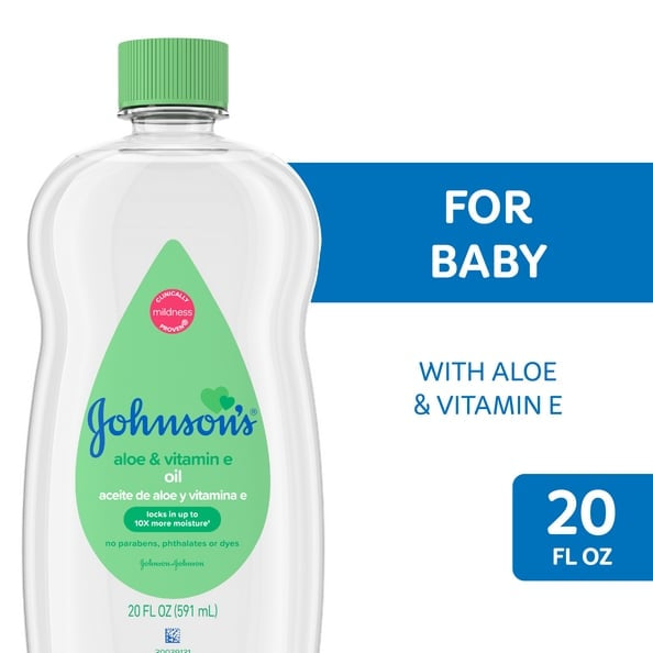 Johnson Aloe & Vitamin E Oil 591 ml