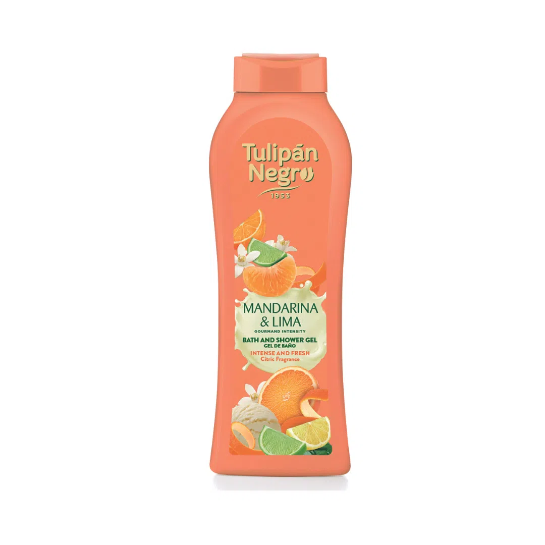 Black Tulip Bath Gel Mandarin & Lime 650 ml