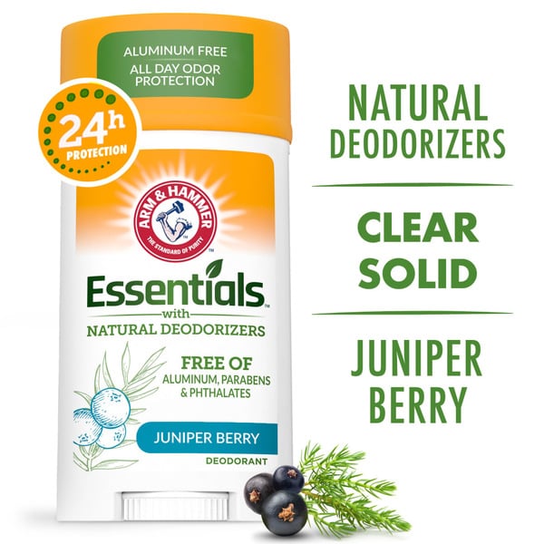 ARM & HAMMER™
Essentials™ Solid Deodorant, Juniper Berry