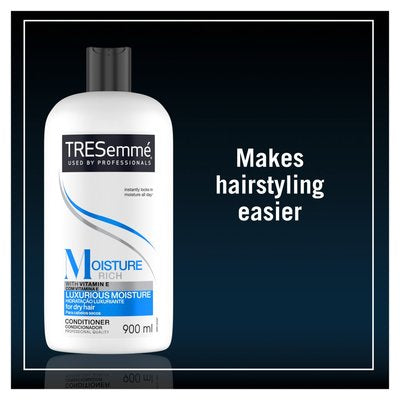 TRESEMME USED BY PROFESSIONALS MOISTURE RICH WITH VITAMIN E CONDITIONER 900ML