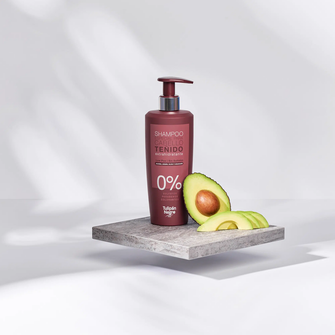 Champú Sin Sulfatos Tulipán Negro Low Poo Cabello Teñido 500 ml