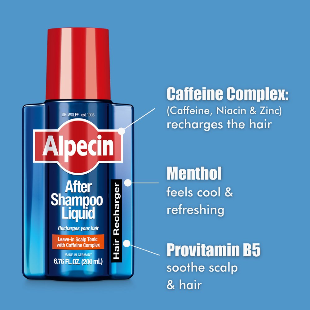 ALPECIN AFTER SHAMPOO LIQUID - ORIGINAL FORMULA FOR ALL MEN