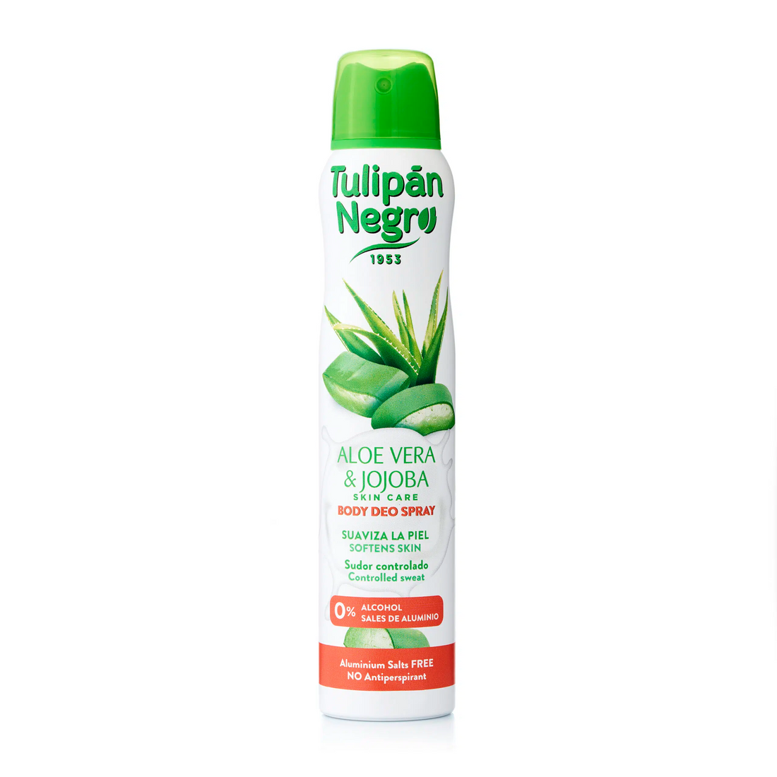 Black Tulip Deodorant Deo Spray Aloe Vera and Jojoba 200 ml