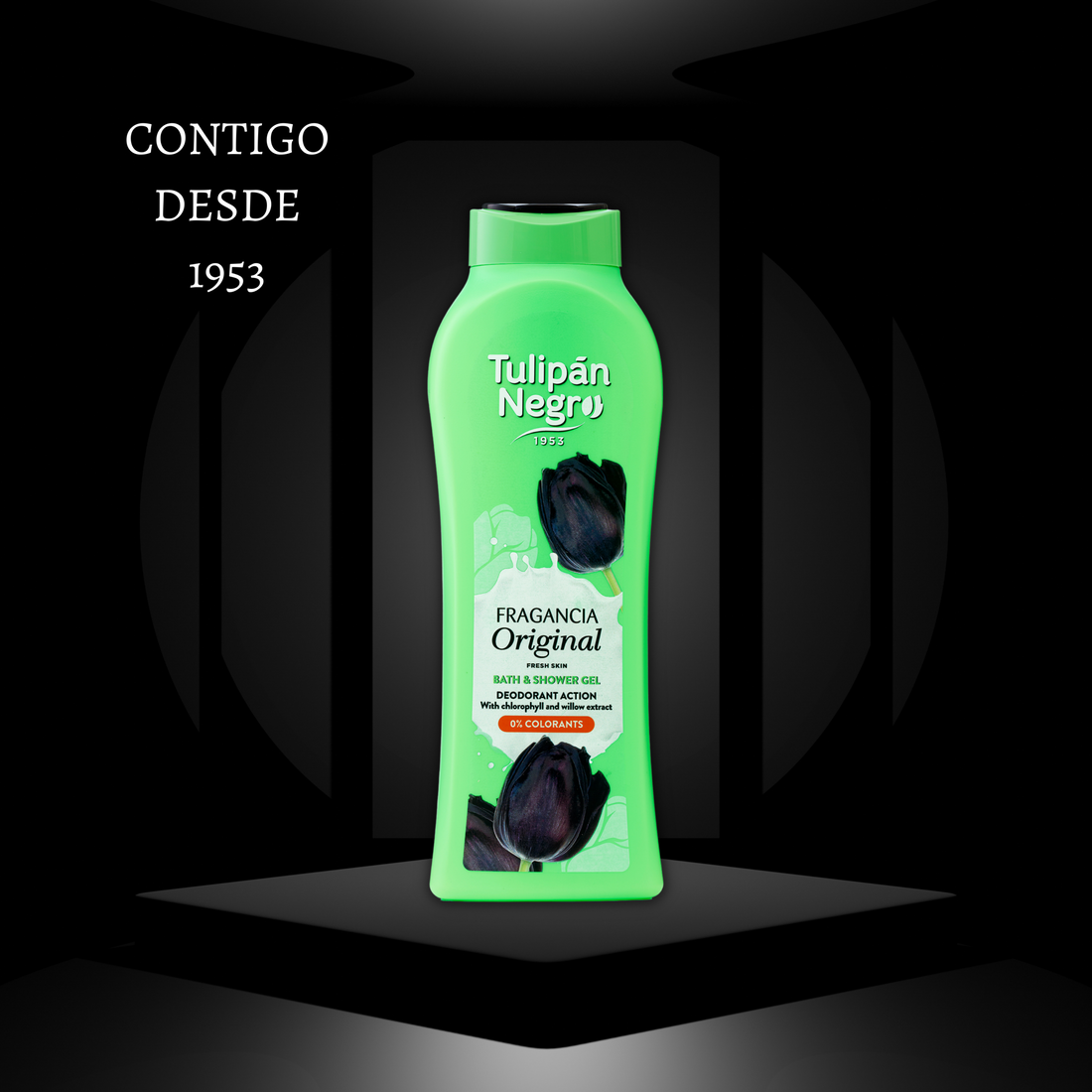 Gel de baño Tulipán Negro Original 650 ml
