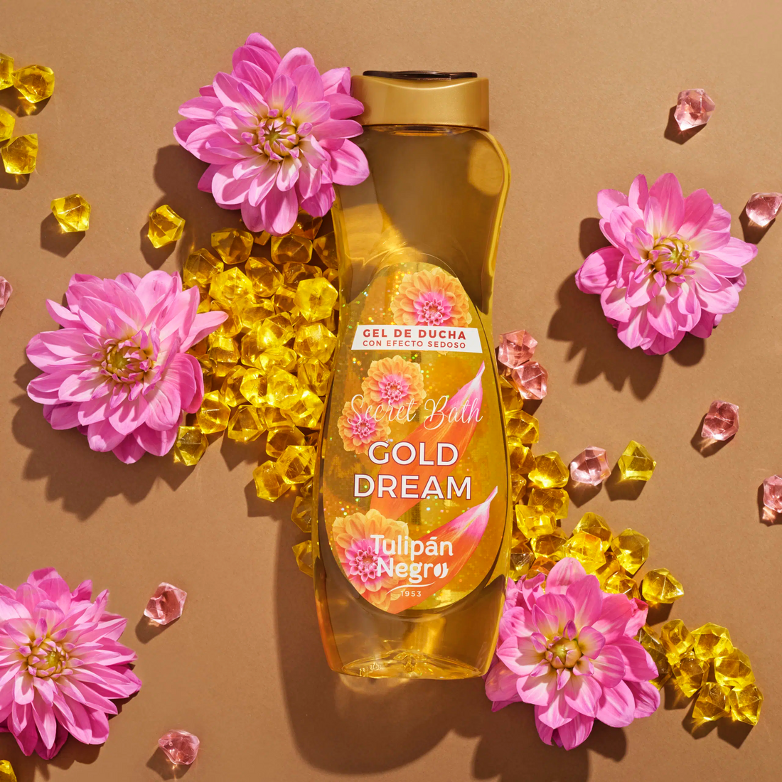 Gel de baño Tulipán Negro Secret Bath Gold Dream 600 ml